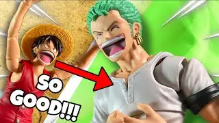 ITS ACTUALLY GOOD!!! (Sh Figuarts One Piece Romance Dawn Roronoa Zoro Review)