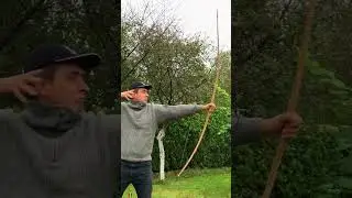 Yew Longbow in Action