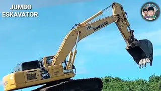 ESKAVATOR JUMBO KOMATSU PC 400 LC 