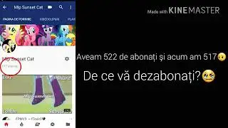De ce vă dezabonați?😭