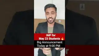 ICAI Official Announcement 🎯 