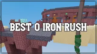 The Cleanest 0 Iron Rush With Yuzi | Roblox Bedwars