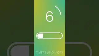 10 Second Minimalistic Countdown Timer with Sound Effects
