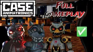 Полное прохождение Кейс Аниматроникс на лёгком | CASE: Animatronics.