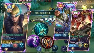 When Yuzhong try this new item then meet this top global Layla & Zhask 🔥 #mobilelegends #mlbb