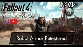 Fallout 4 Mod Showcase: Robot Armor Retextured by Devious Methods