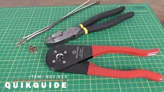 QuikGuide: 4-Way Crimping Tool (22 to 10 AWG)