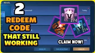 2 STILL WORKING REDEEM CODES CLAIM NOW! | MOBILE LEGENDS 2020