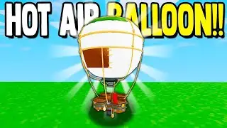 NEW Update Hot Air Ballon (roblox bedwars)