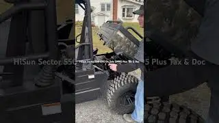 HiSun Sector 550EPS On Sale $9995 + Tax&Doc Fee  No Freight/Setup Charge www.KrepsServiceStation.com