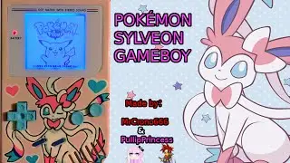Gotta Catch em' All! Pokemon Sylveon painted Gameboy w/ Bivert & Backlight
