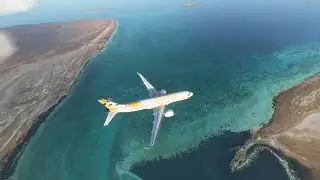 Flying Over Dahlak Beautiful Place | Microsoft Flight Simulator 2020