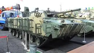 Противокумулятивные решетки и бронированные экраны БМП-3