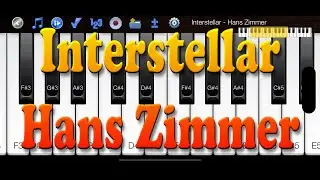 Interstellar - Hans Zimmer - How to Play Piano Melody