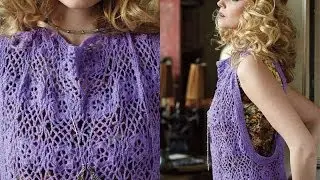 #30 Lacy Topper, Vogue Knitting Crochet 2013 Special Collector's Issue