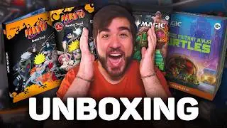 HO SBUSTATO NARUTO MYTHOS e MAGIC X TARTARUGHE NINJA! 🎁