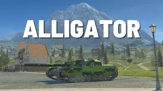 FV205b Alligator позорище от лесты - Tanks Blitz