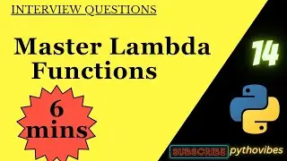 What are Lambda Functions|Anonymous Functions| 