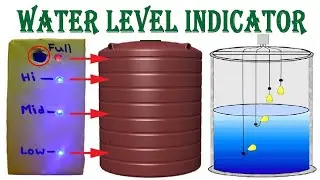 Water Level Indicator Circuit