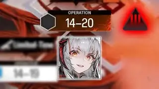 [Arknights] 14-20 Adverse (Solo Clear)