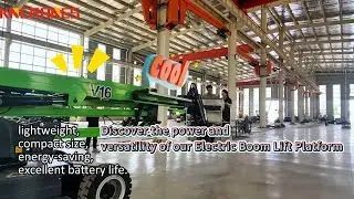 Discover the power and versatility of our Electric Boom Lift Platform.