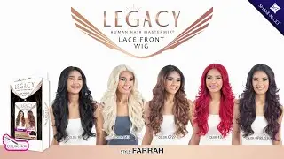 Legacy Human Hair Blend Lace Front Wig - Farrah