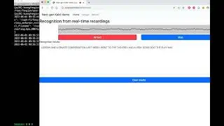 Next gen-kaldi streaming ASR demo with pruned stateless Emformer RNN-T