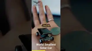 This Is the World's Smallest Solar Car #coolgadgets