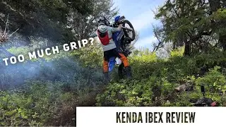 Kenda Ibex Dirt Bike Tire Review Yamaha YZ85 (kids dirt bike gummy tire)