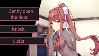 Back... in the Original Game? (Gently Open the Door) - Monika After Story (DDLC Mod)