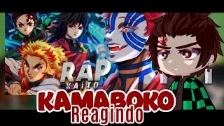 Reagindo rap "Mundo transparente" || Kamaboko squad || (Gacha) |Kimetsu no yaiba||