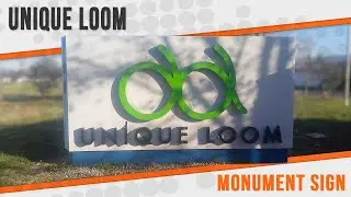 Unique Loom - Entrance Monument Sign