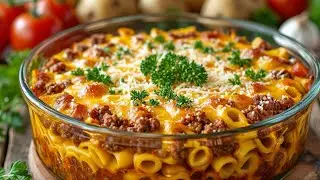 Fantastic dinner in just 15 minutes! Only 2 potatoes, pasta and cheese.