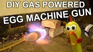 DIY Gas Powered Egg Launcher - Part 1 - Design