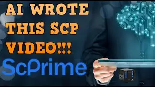 AI Made this video on the BEST CRYPTO MINER!!! - SCPrime by AI!