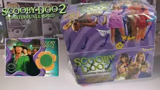 Unboxing Scooby Doo 2: Monsters Unleashed Movie Cards from 2004!