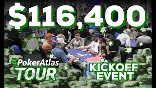 $116,400 Tournament Final Table | PokerAtlas Tour Kickoff Event
