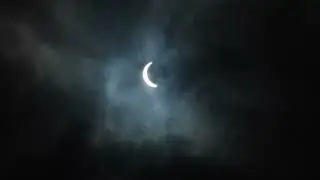 ☀️🌕 A Helicopter Photobombed my Eclipse Video!