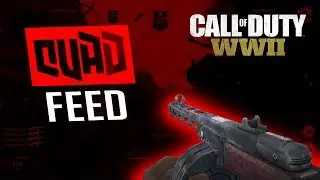 Quad Feed! - Call of Duty WW2 Beta Gameplay