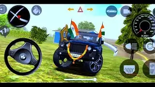 Play online gamesDollar (Song) Modified Mahindra Black Thar👿 || Indian Cars Simulator 3D || Android