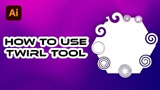 Transform Your Designs Twirl Tool Secrets in Adobe Illustrator! | twirl tool options illustrator
