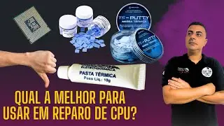 MELHOR PASTA TÉRMICA PARA REPARO EM PLACAS DE CELULAR!