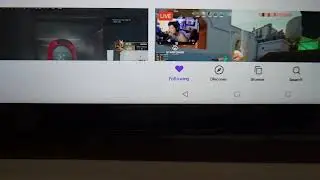 Open up Twitch app first thing I see.