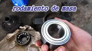 Como cambiar un rodamiento de masa - sin prensa