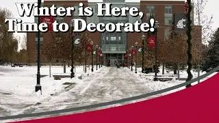 WSU Spokane Campus Winter Wonderland