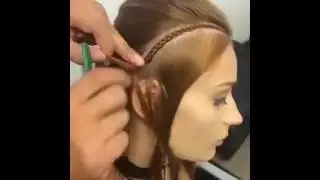 Как заплести маленькие косички