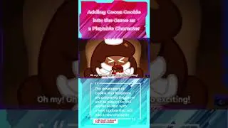Stay warm and sweet when it's cold outside 🌨️ Cocoa Cookie is here ☕ | #shorts #cookie_run_kingdom