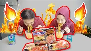 Mie Sedap Korean Spicy Chicken [Challenge] PEDAS GILAAA!! [Malaysia]