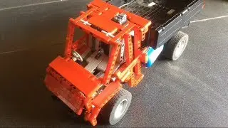 Lego motorised tipper