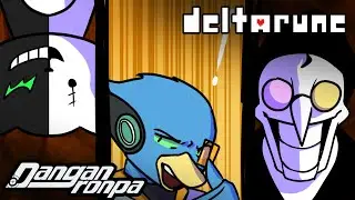 DELTARUNE x DANGANRONPA but the Wheel decides their Fate